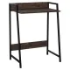 Стол на металлокаркасе BRABIX LOFT CD-003, 640х420х840 мм, цвет морёный дуб, 641215. Фото товара с разных ракурсов.