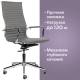 Кресло офисное  PREMIUM "Intense EX-531", экокожа, хром, темно-серое. Фото товара с разных ракурсов.