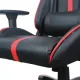 Игровое кресло  "GT Carbon GM-120", две подушки, экокожа, черное/красное, 531931. Фото товара с разных ракурсов.